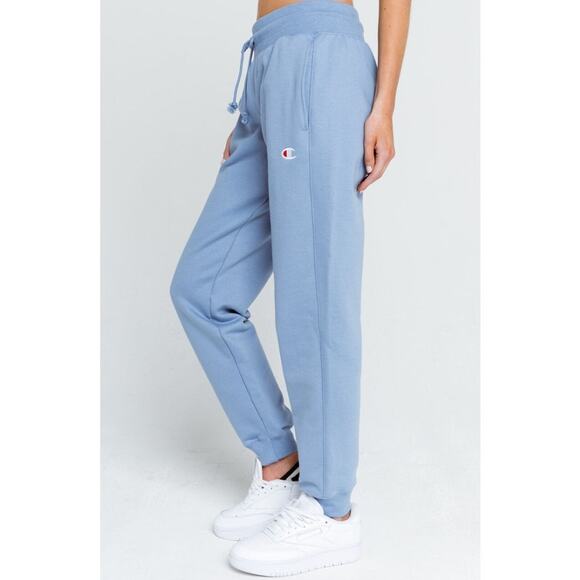Sky Blue Champion Reverse Weave High Rise Joggers M - Picture 1 of 9